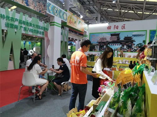 平果風圖參與第18屆 廣交會 ,平果火龍果等特產廣受好評